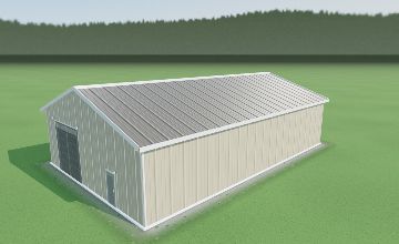 Machine shed rendered in AllProBuilder